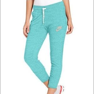 Nike teal joggers (s)